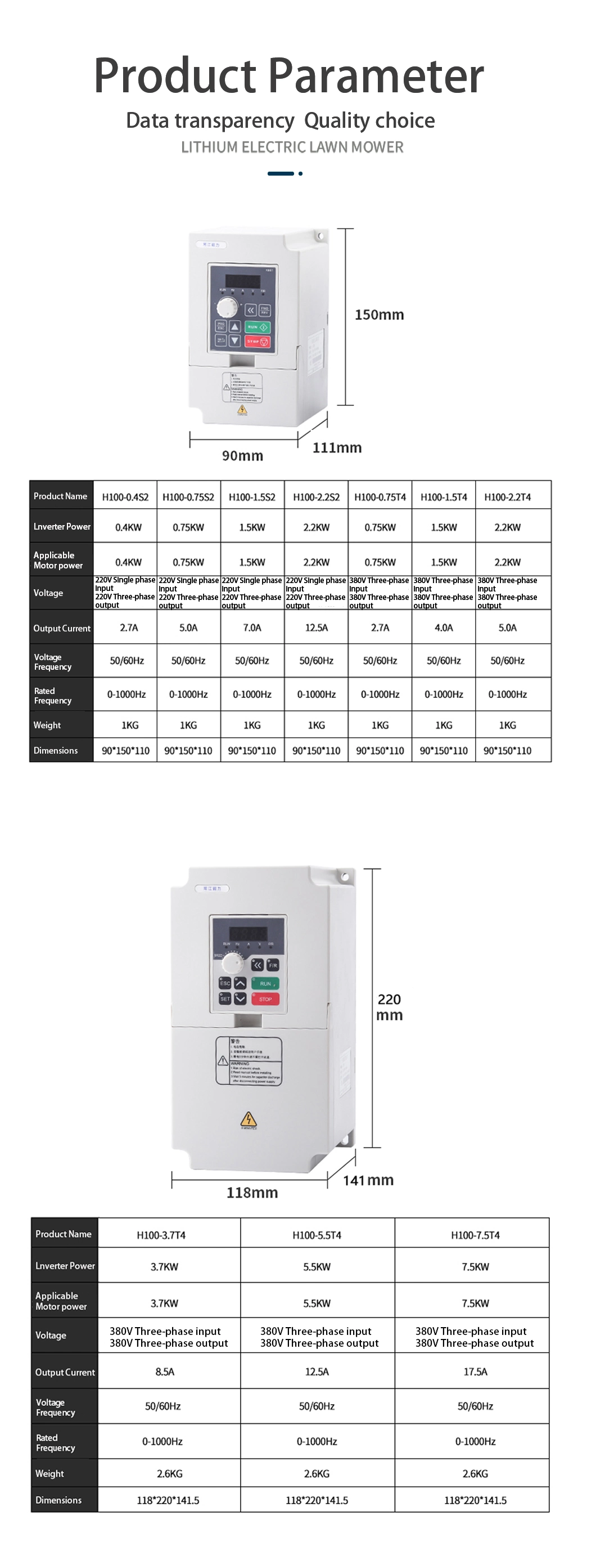 CNC 4kw Frequency 4000W 220V 5HP Variable Frequency Drive Inverter VFD for Spindle Motor Speed Control