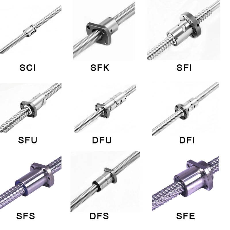 Shac Precision Ball Screw for CNC Milling Machine