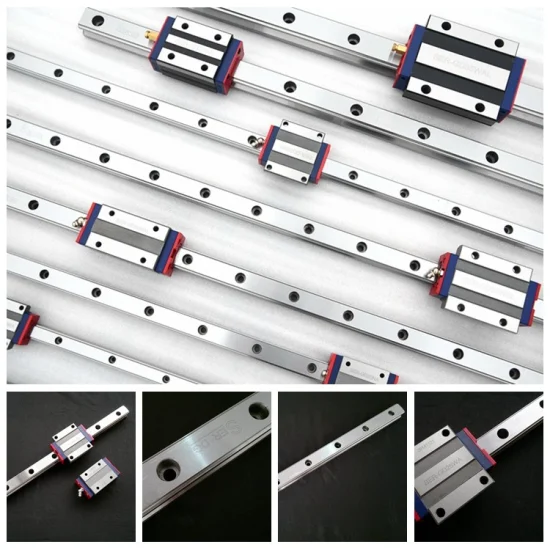 Usine fournissant 15mm 20mm 25mm 30mm 35mm 45mm Guides de rail linéaire avec le meilleur prix