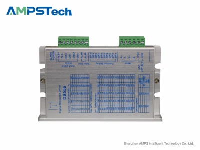  Ampstech Stepper Driver Ds556 20-50VDC Max.  Sortie 5.6A pour moteur pas à pas 56mm 57mm